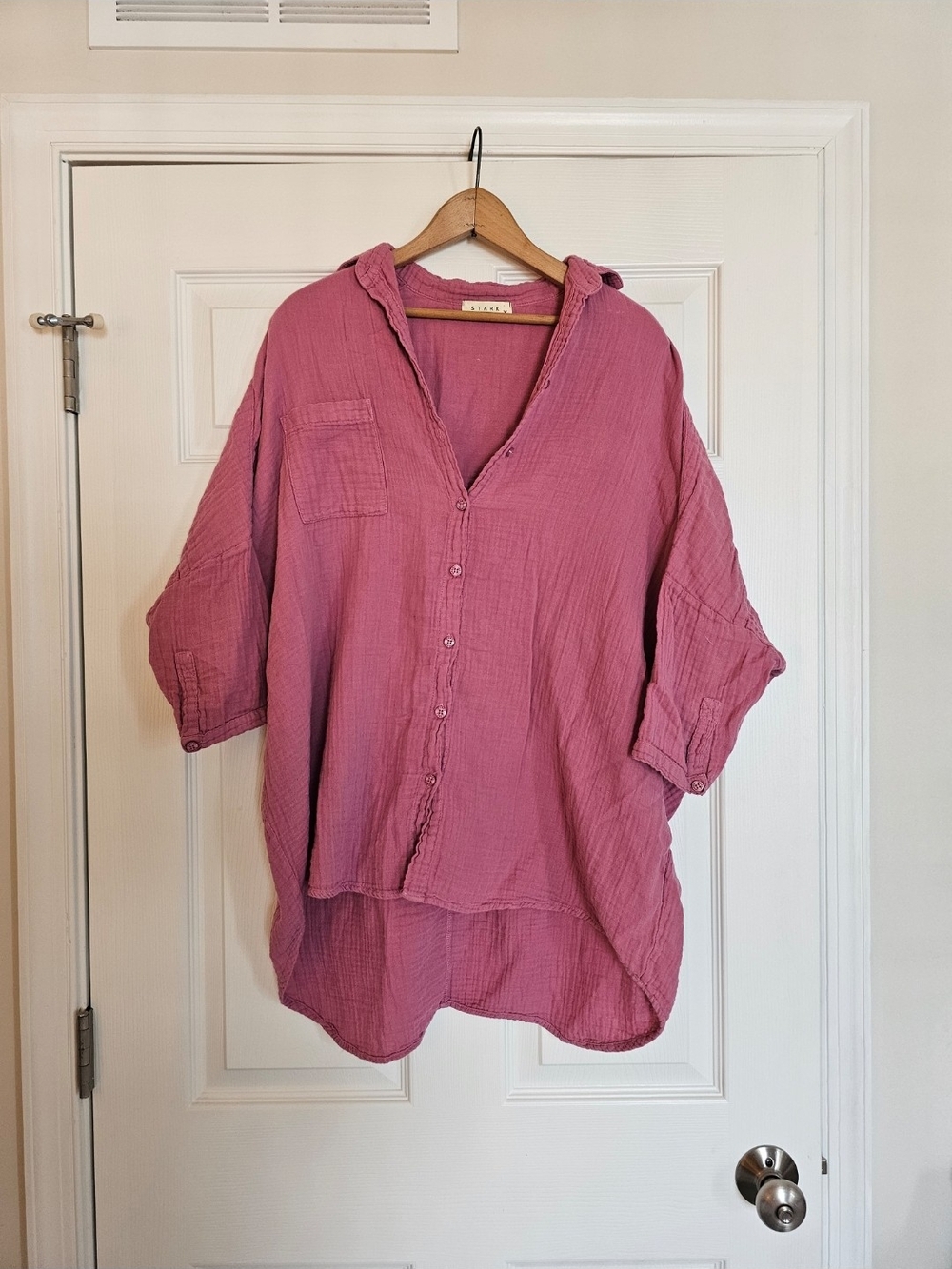 Stark X Button Down Top Size XS